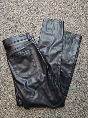 Kensie Faux Leather Pants sz 10